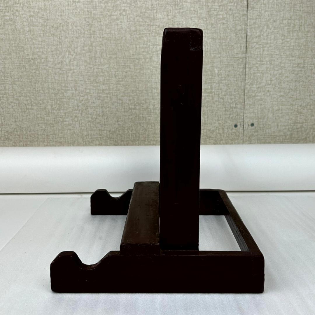 備前焼　末石高仙　陶板　重厚　置物　飾り板　8.2㎏　共箱無し