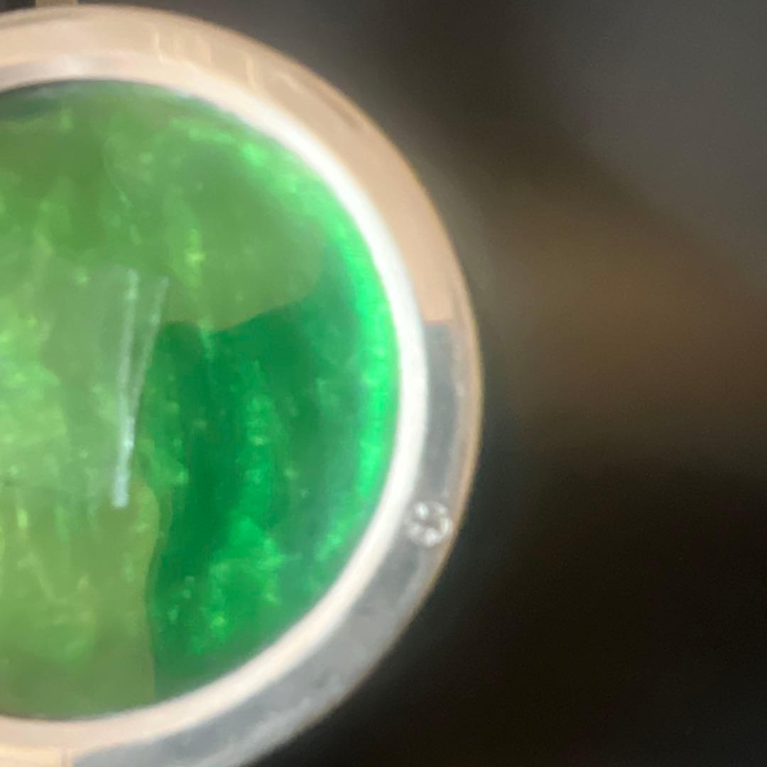 安藤七宝焼 梅菊竹 珍しい深緑系 花入れ 花瓶 華道 刻印有 極上工芸 金属