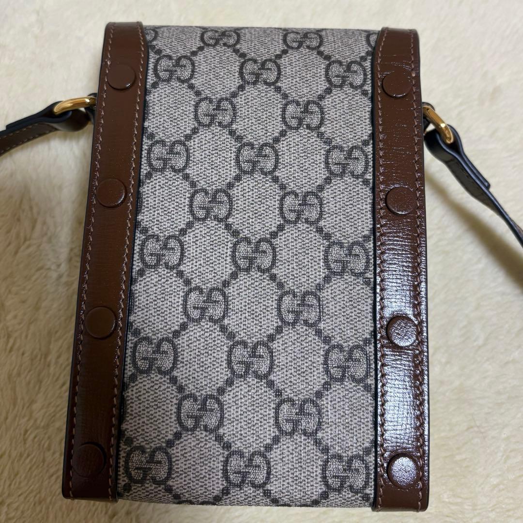 GUCCI グッチ　GGスプリーム ホースピット1955 ミニバッグ