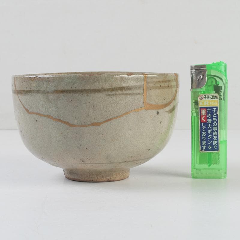 桃山時代 古唐津 木原窯 木原茶碗 時代箱付 M R9111