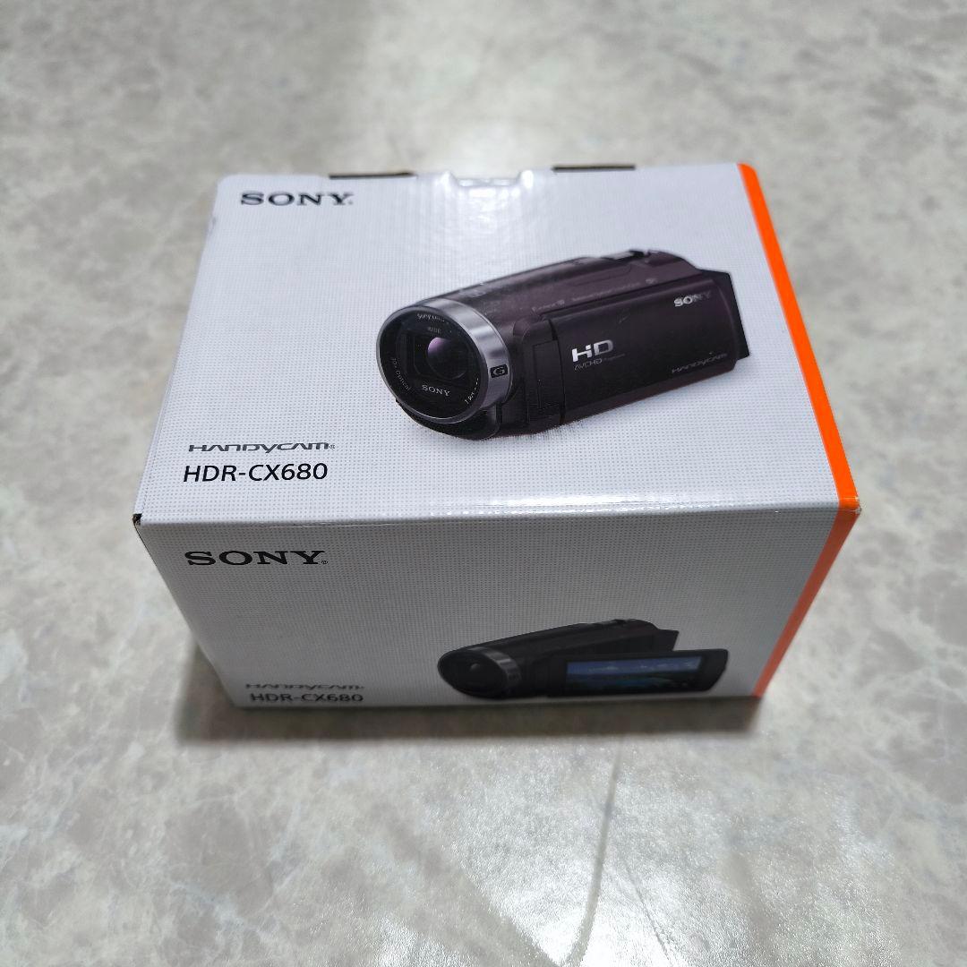 SONY(ソニー) ビデオカメラ Handycam HDR-CX680 ホワイト