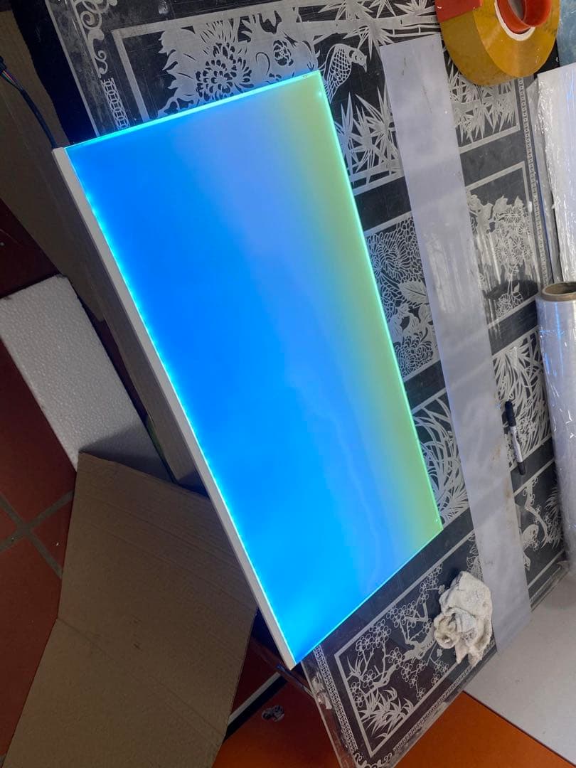 新品未使用　ライトスクリーン　アクアリウム　LED RGB 60cm×36cm
