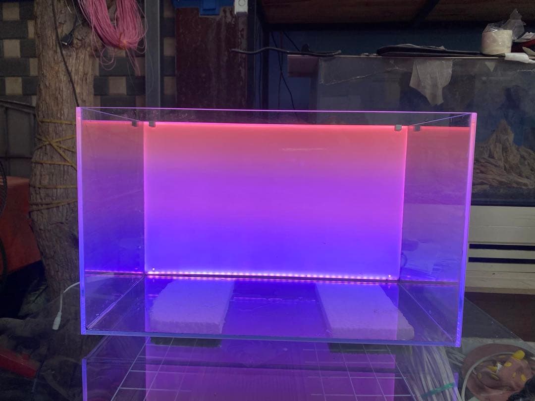 新品未使用　ライトスクリーン　アクアリウム　LED RGB 60cm×36cm