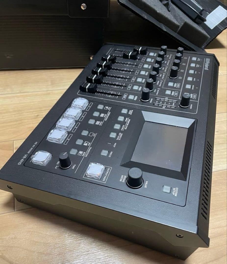 Roland VR-4HD HDMI4入力 USB配信 プラダン付