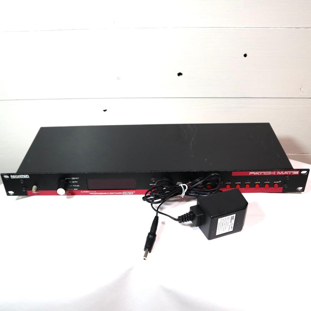 【動作OK】ROCKTRON PATCH MATE MIDIスイッチャー 希少