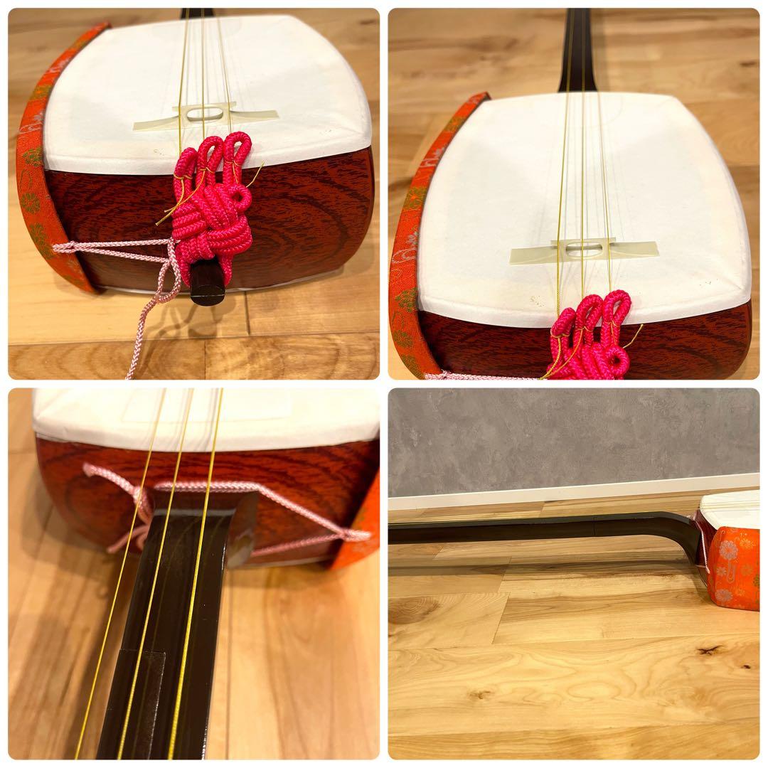 三味線 ハードケース付 小物付 和楽器セット