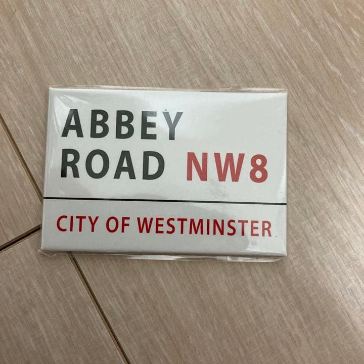 希少イギリス製ABBEYROAD NW8 マグネット 希少イギリス製ABBEYROAD NW8 マグネット