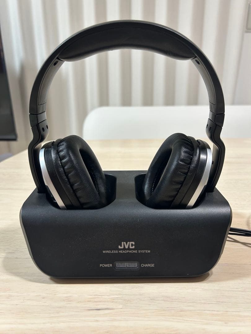 JVC ワイヤレスヘッドホン HA-WD100B ジャンク - メルカリ