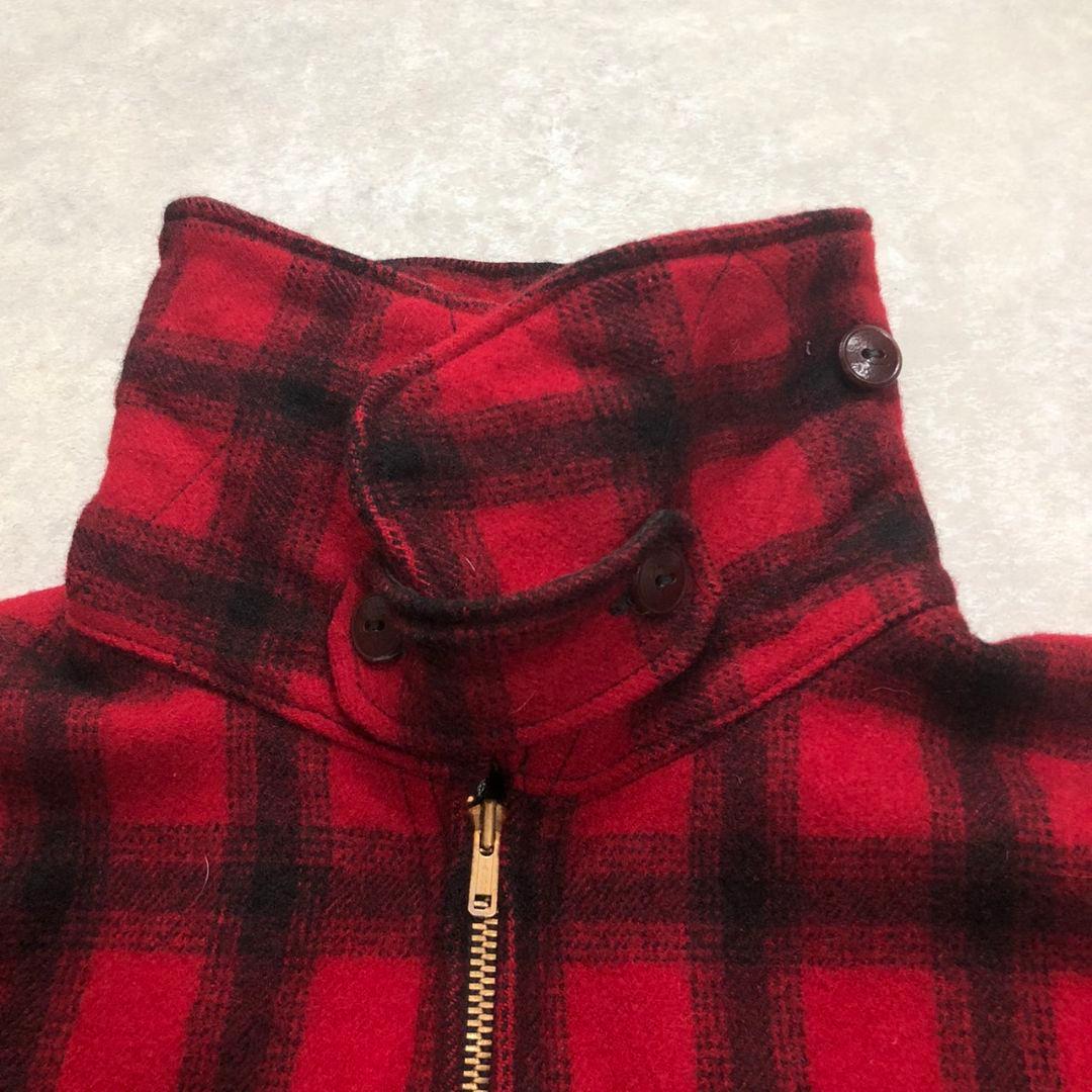 70s-80sヴィンテージUSA製ウールリッチドリズラージャケットTALON