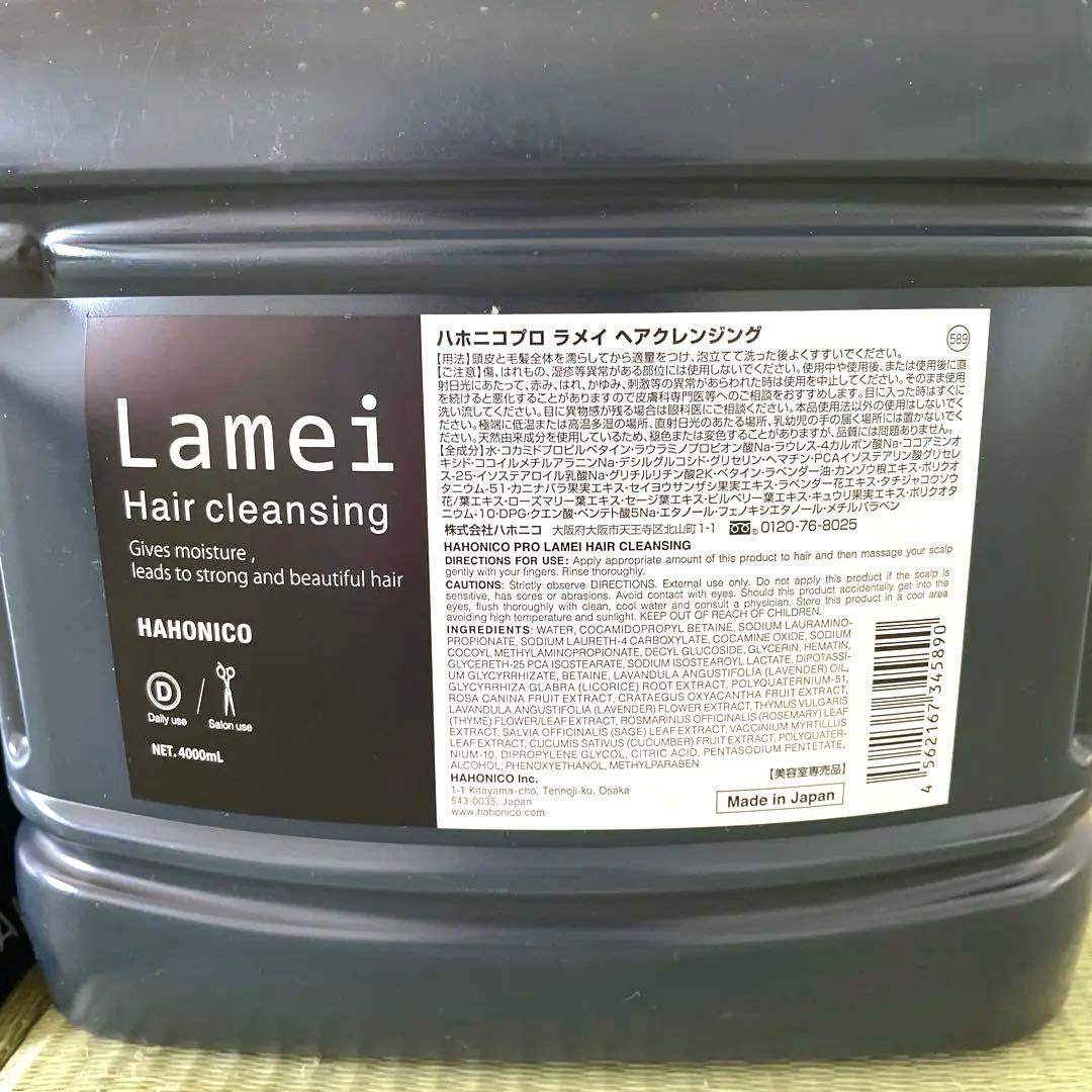 Lamei Hair cleansing & RAME Treatmentセット