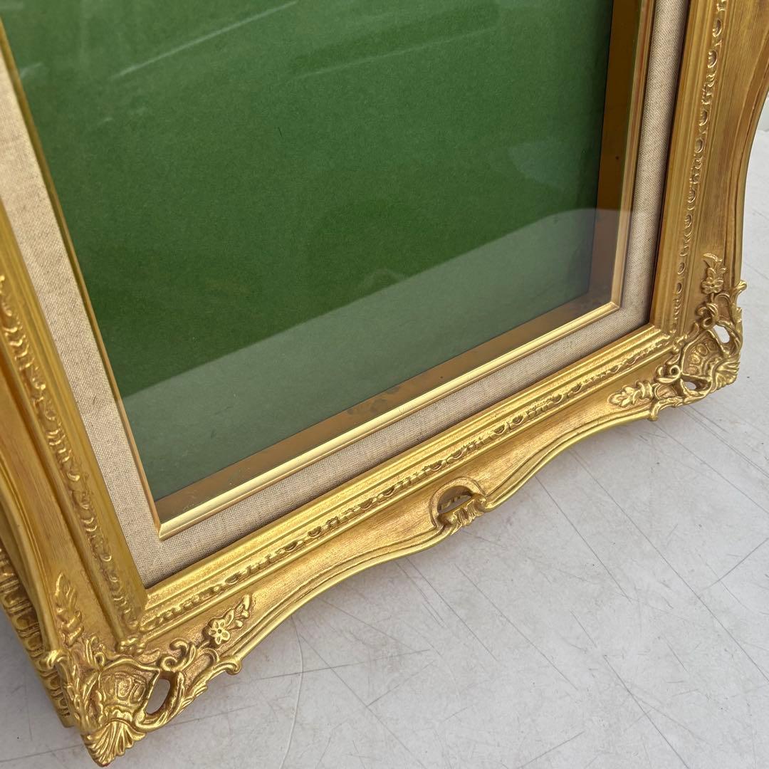 アンティーク調　額装　額