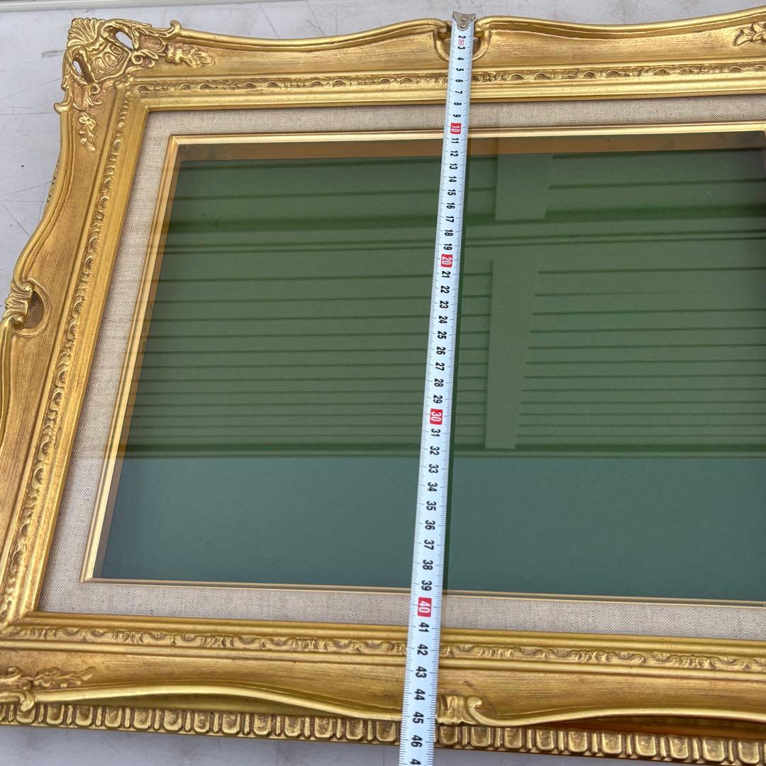 アンティーク調　額装　額