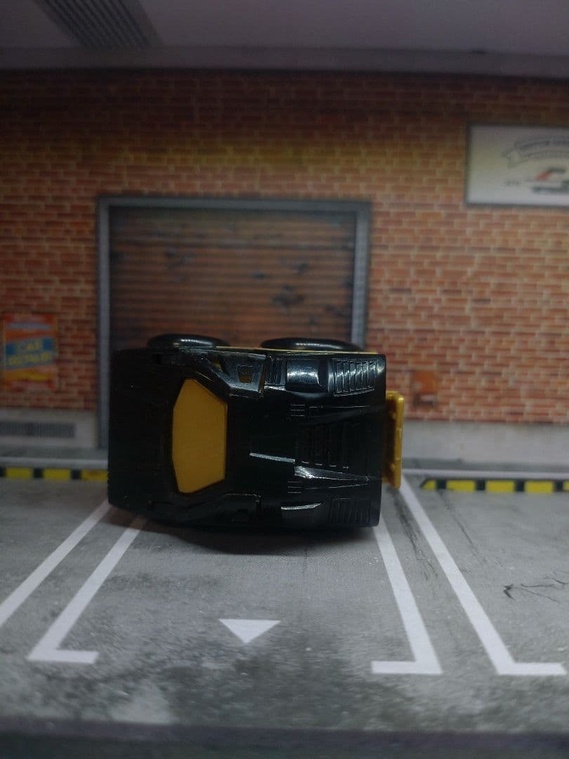 当時物　タカラ　豆ダッシュ　チョロQ　A-2 カウンタック ブラックエンペラー