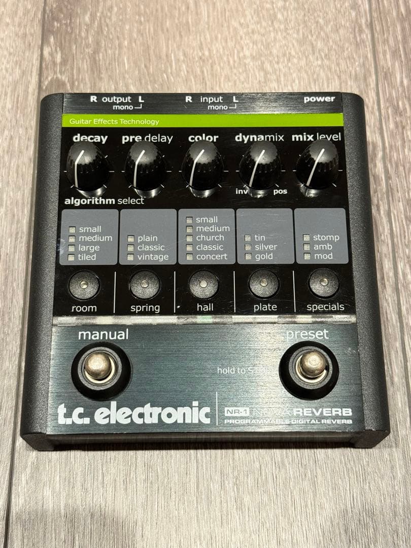 エフェクター t.c. electronic Nova Reverb tc electronic Nova Reverb