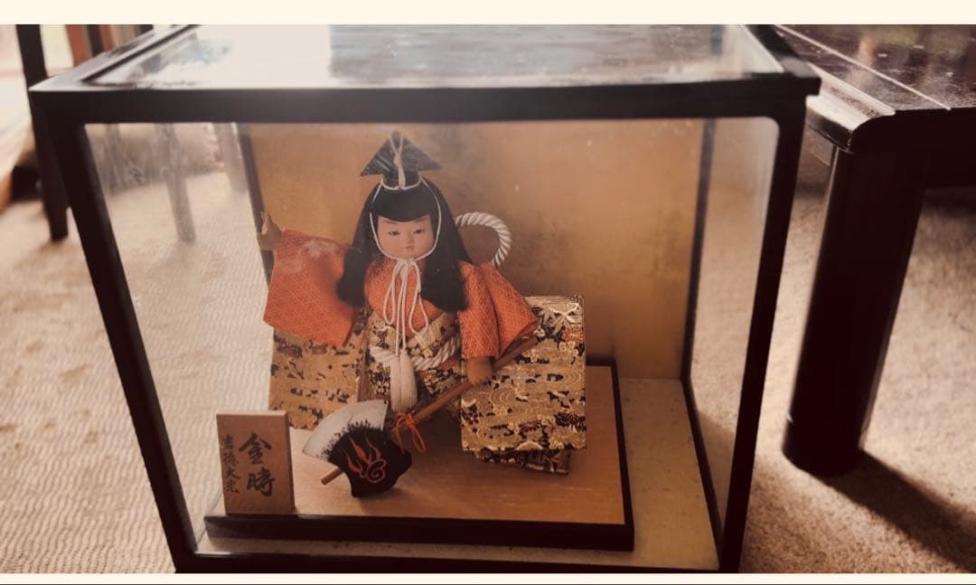 名作　日本人形 吉徳大光金時ディスプレイケース付き 名作 日本人形 吉徳大光金時ディスプレイケース付き 2025年最新吉徳大
