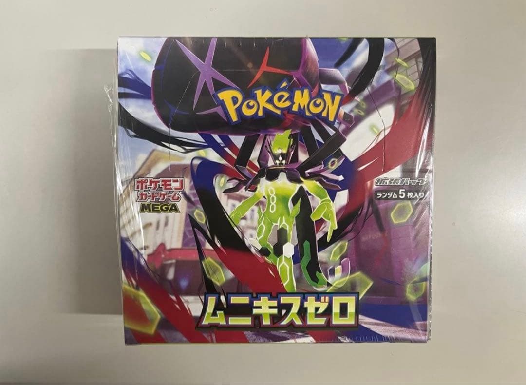 ポケモンカード ムニキスゼロ BOX 新品未開封 シュリンク付き - メルカリ