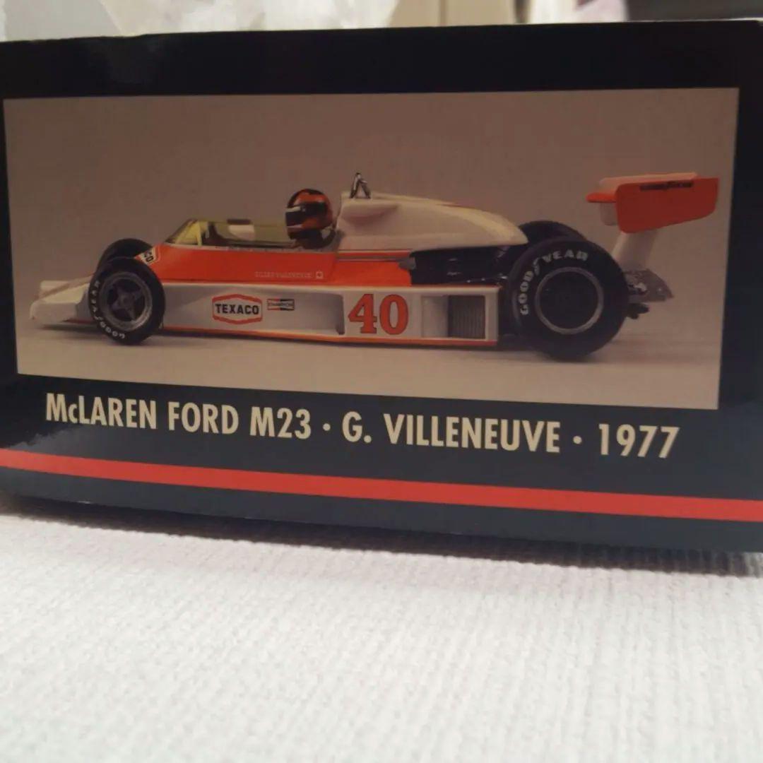 ミニチャンプス　マクラーレンM23 ビルヌーブ1977