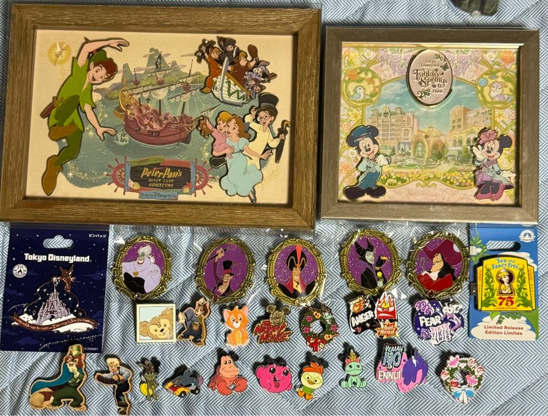 ディズニー ピンバッジ まとめ売り Disney pin アウトレッ
