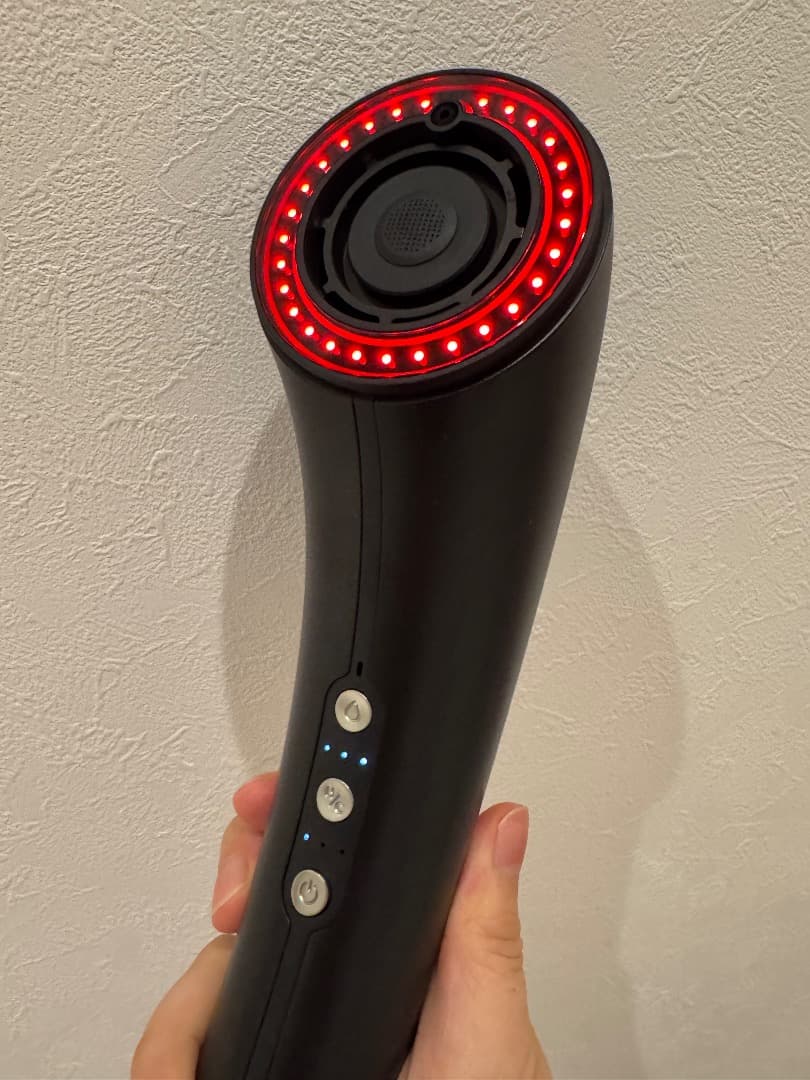 bright ヘアドライヤー(使用品)　セラムミスト3個付き(新品未使用)