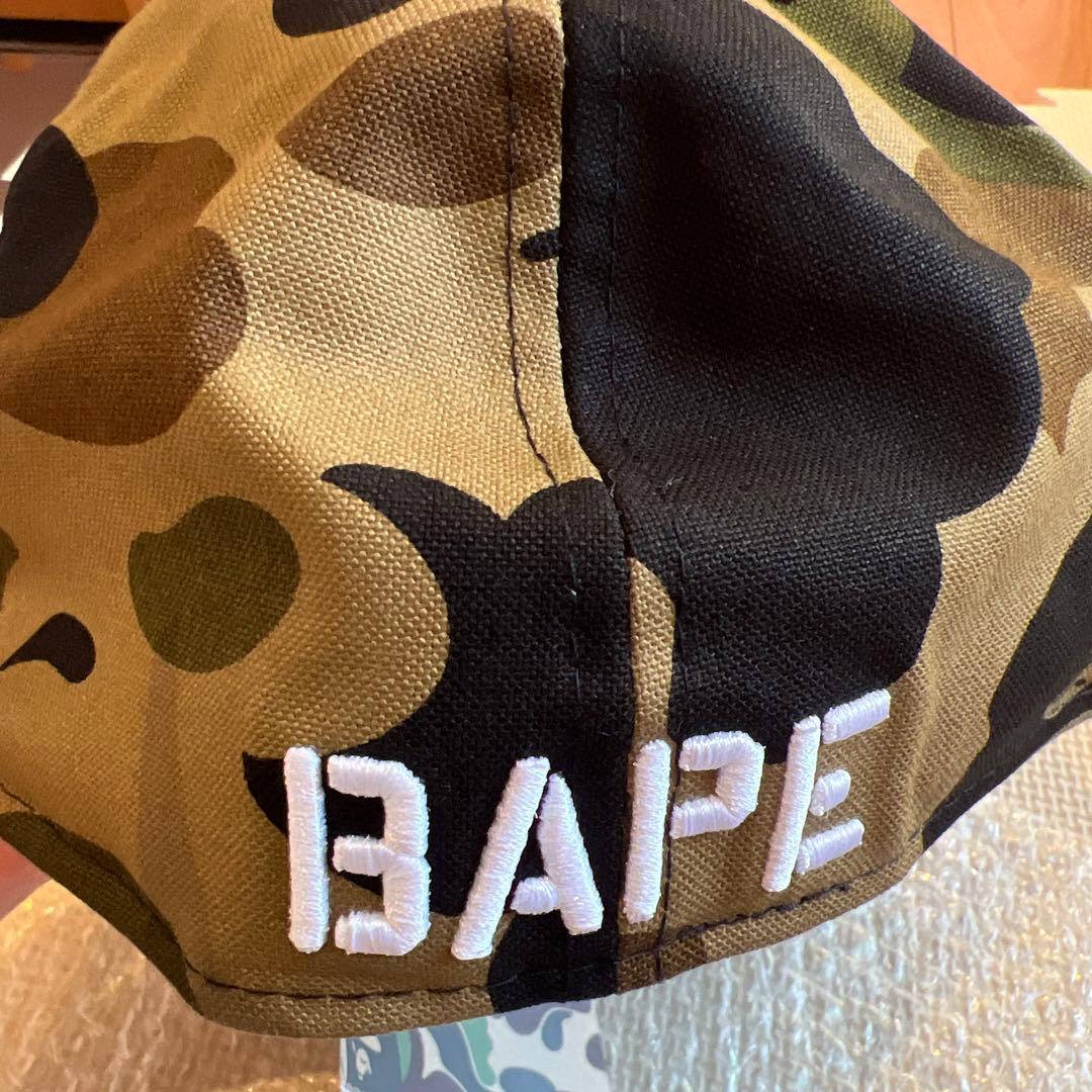 BAPE×UNDEFATEDカモ柄ベースボールキャップ 71/2（59.6cm）