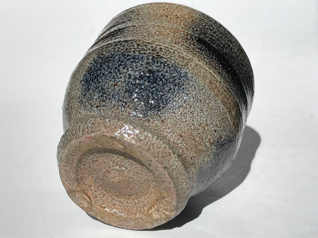 陶芸家 人間国宝 濱田庄司 塩釉酒呑 盃 ぐい呑 益子焼 浜田庄司