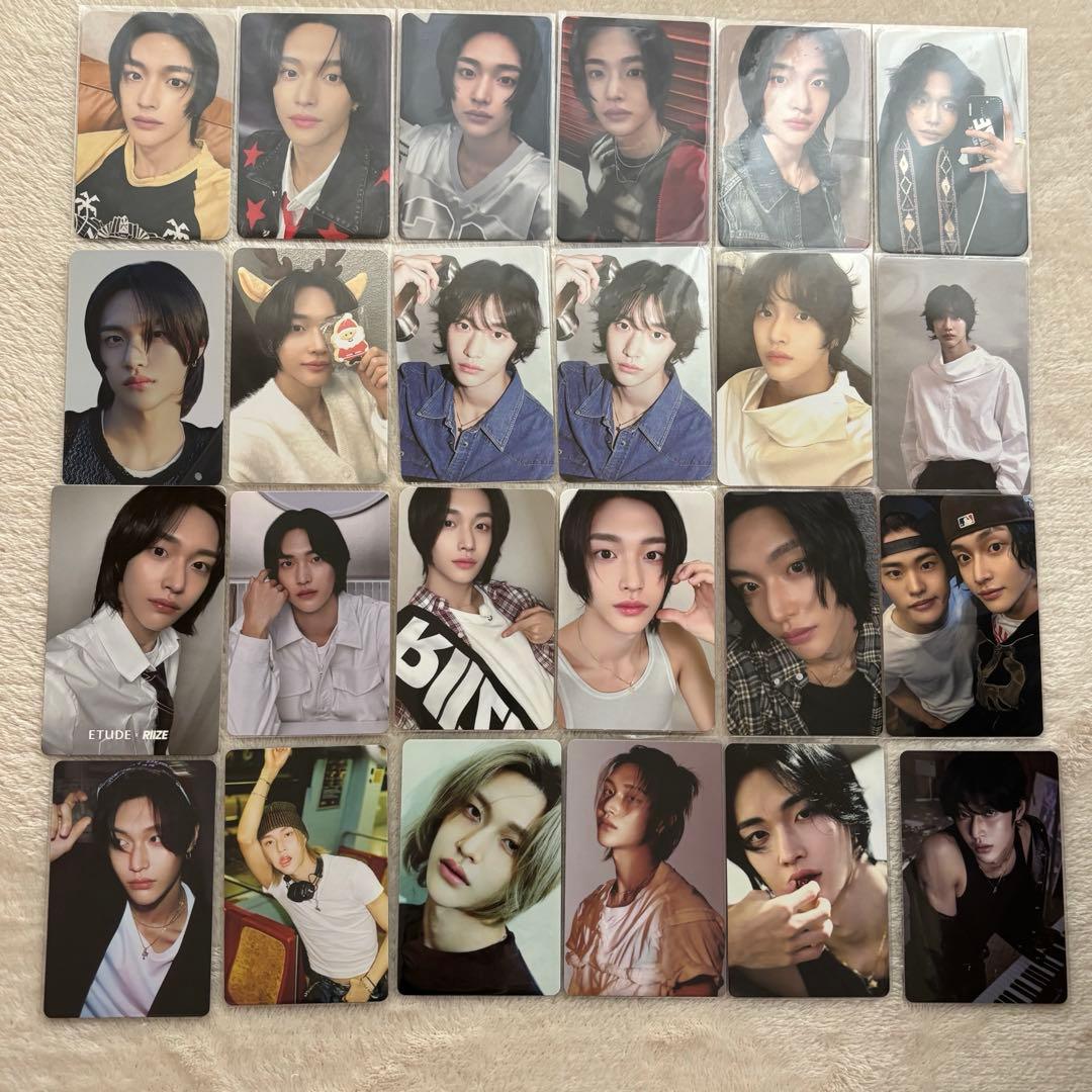 RIIZE ウォンビン トレカ まとめ売り24枚 - メルカリ