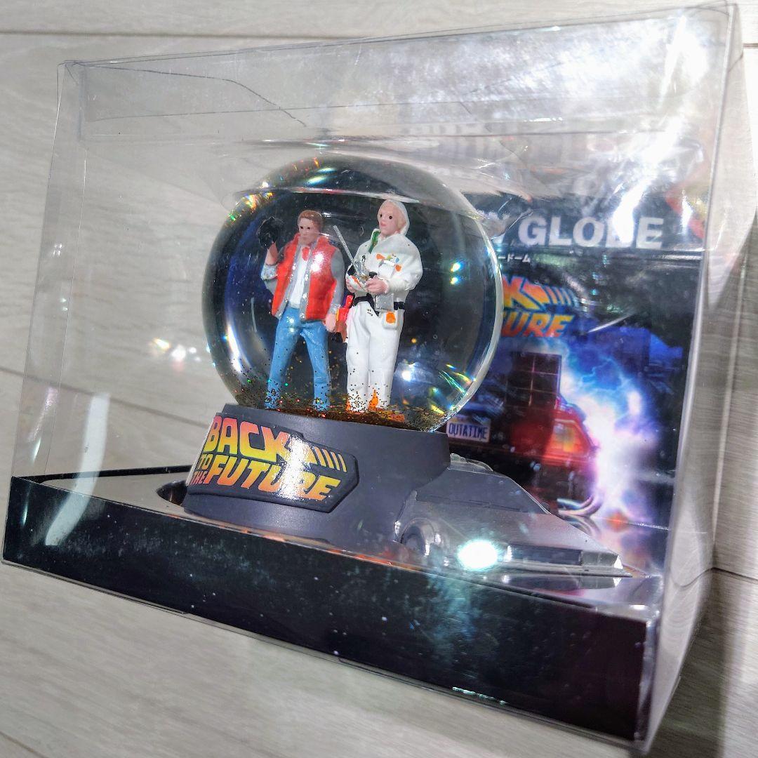 ※ラスト※超希少 バックトゥザフューチャー スノードーム デロリアン 40周年