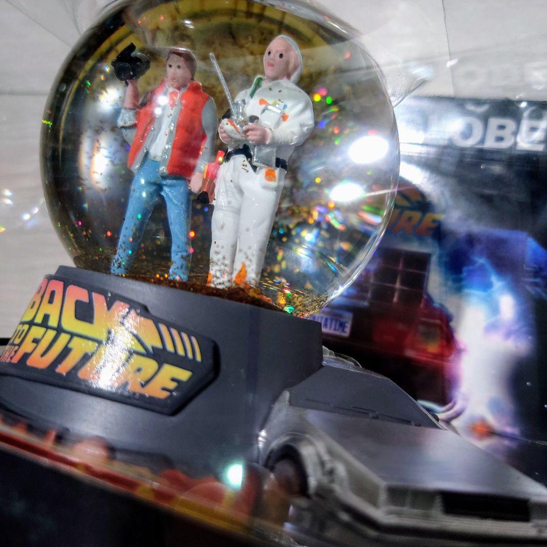 ※ラスト※超希少 バックトゥザフューチャー スノードーム デロリアン 40周年