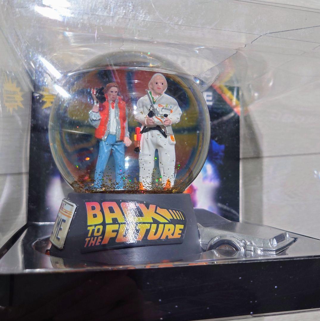 ※ラスト※超希少 バックトゥザフューチャー スノードーム デロリアン 40周年
