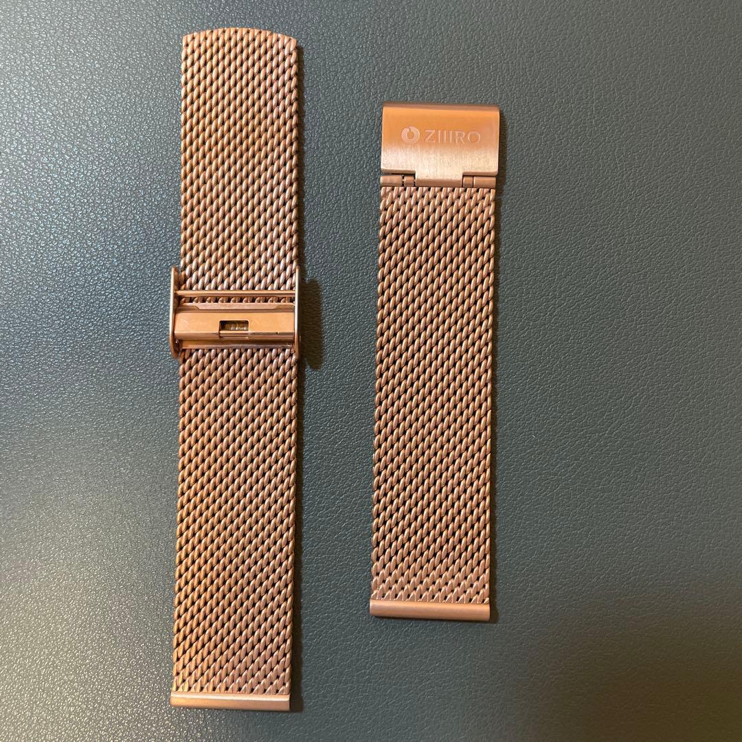 ZIIIRO ジーロ 腕時計 ルナ ゴールド