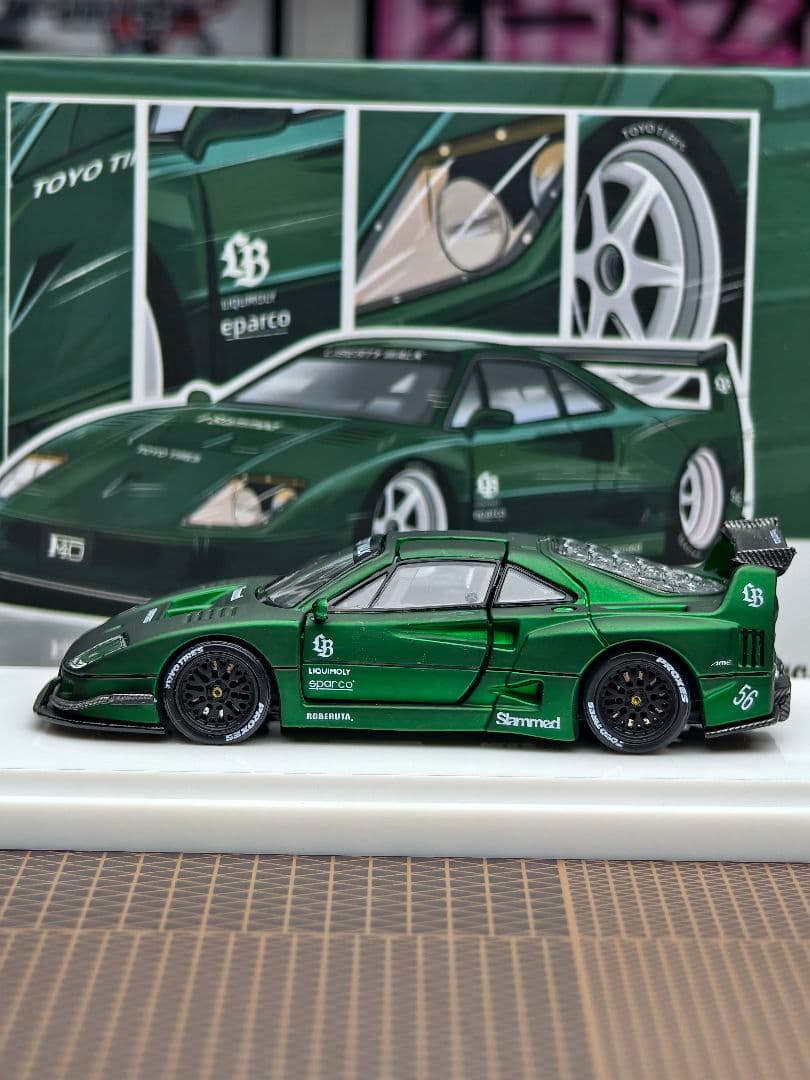 Demon King 1/64 F40（グリーン）杭州HEC展会限定モデル