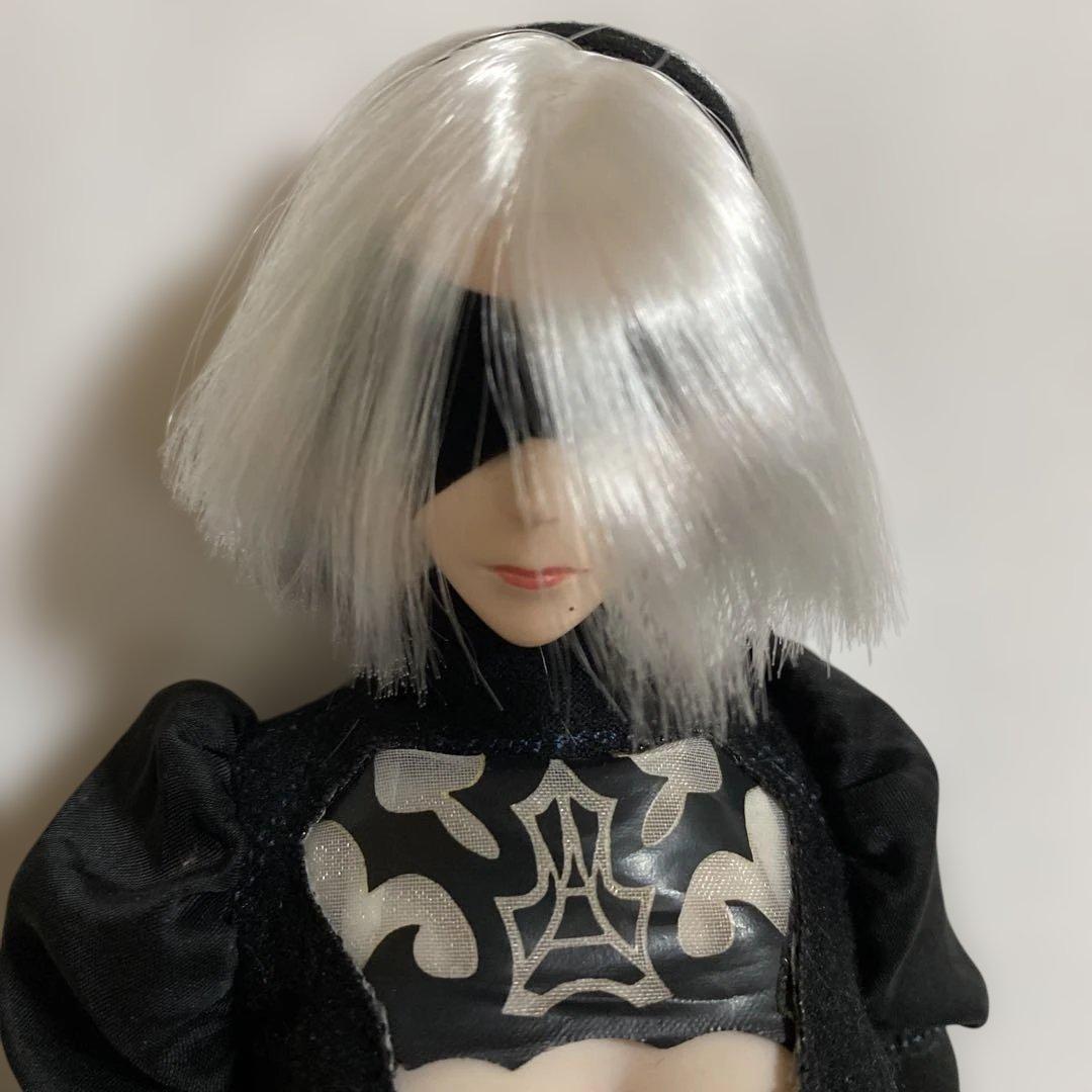 専用ページ］2B風可動フィギュア 黒衣装 刀付き 1/6 シームレス