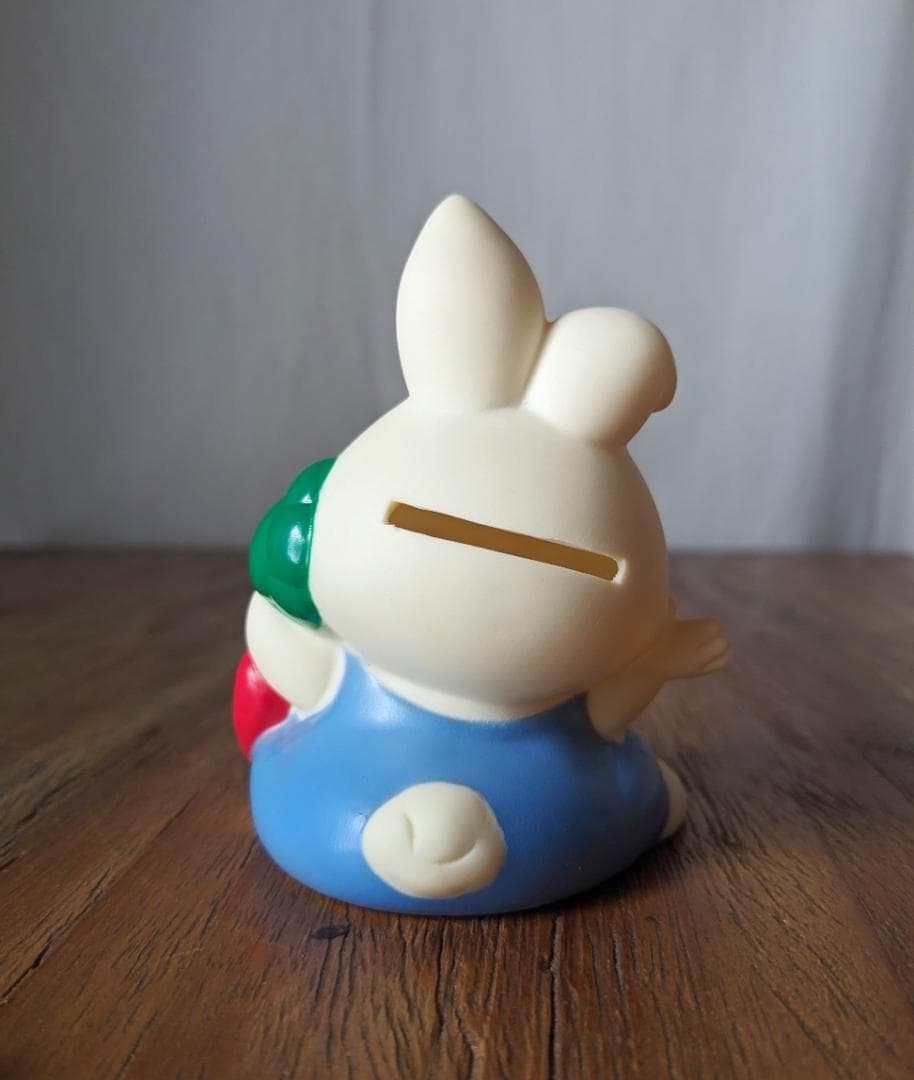 非売品　激レア　農協　JAバンク　うさぎ　ラビット　ソフビ　貯金箱