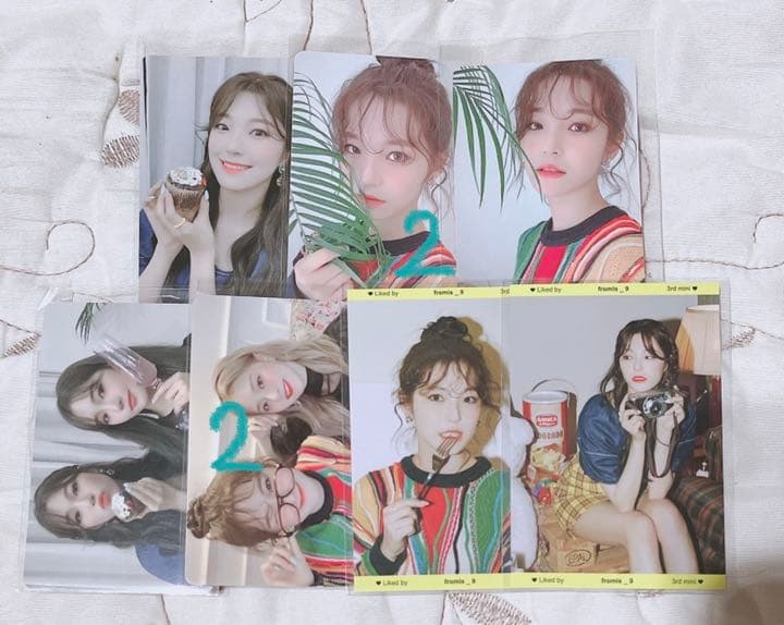 d*9様 fromis_9 トレカ ジホン FCトレーディングカード フォトカー