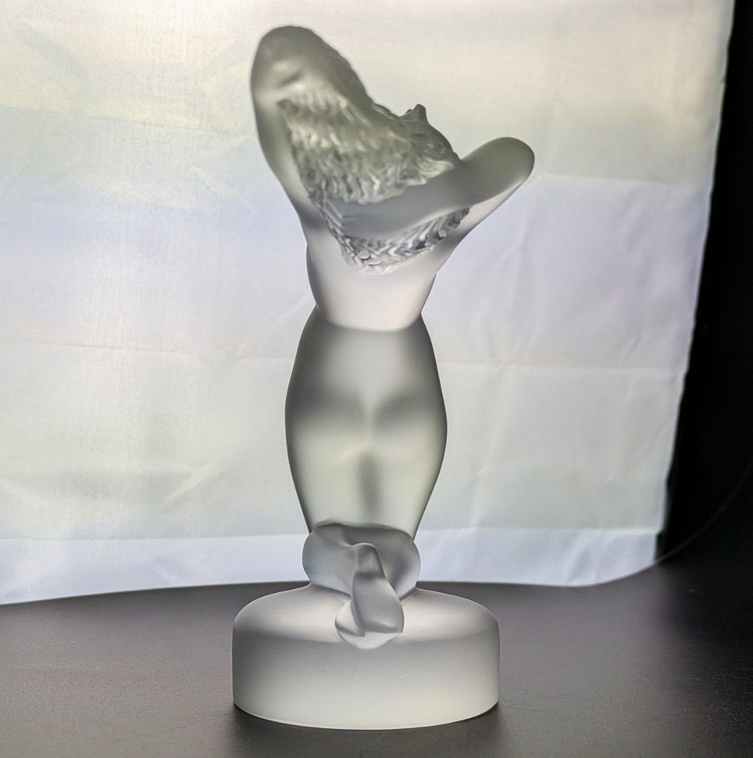 草*認様 ラリック カーマスコット 風の女神クリュシスカー美品