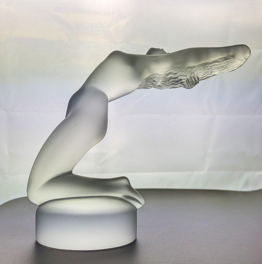 草*認様 ラリック カーマスコット 風の女神クリュシスカー美品