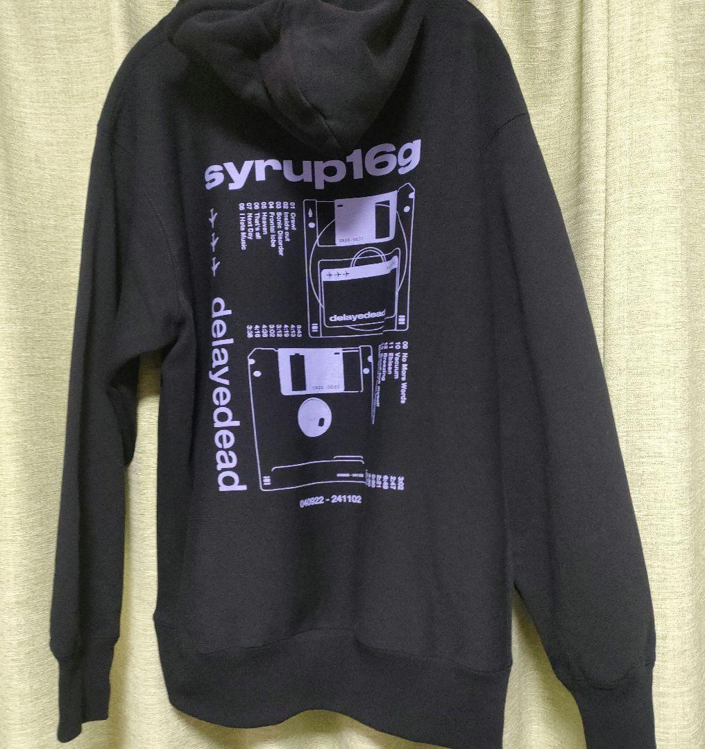 【新品未使用品】syrup16g 遅死 パーカー Lサイズ