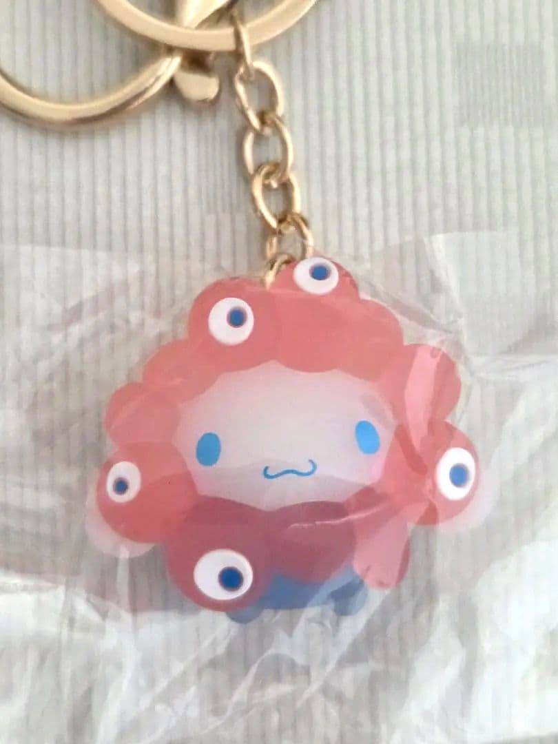 サンリオミャクミャクなりきりマスコットキーホルダークリアカラー全7種コンプリート