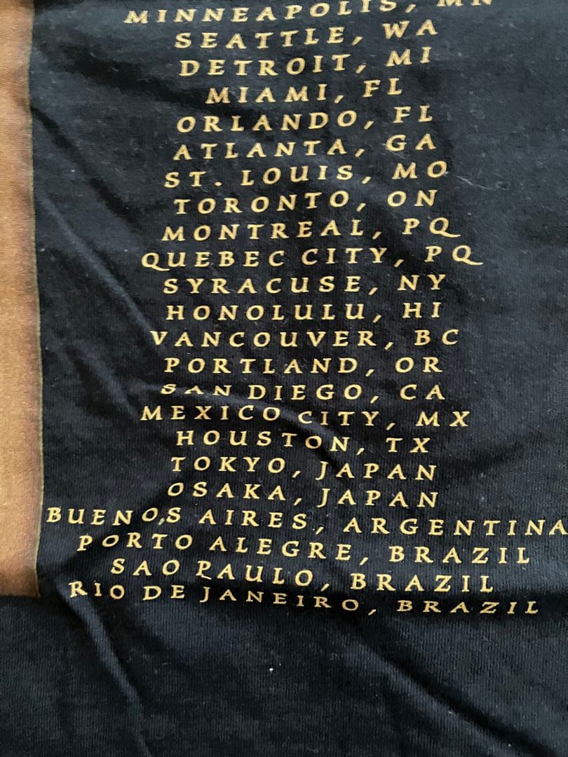 y*】様 【希少】ローリングストーンズ 1997-98 ワールドツアーTシャツ