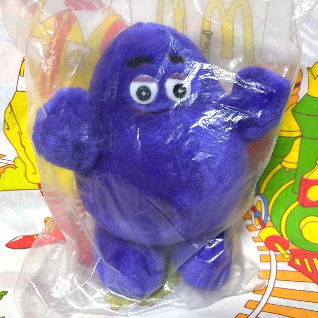 レア 未開封 1980年 グリマス ぬいぐるみ マクドナルド アドバタイジング