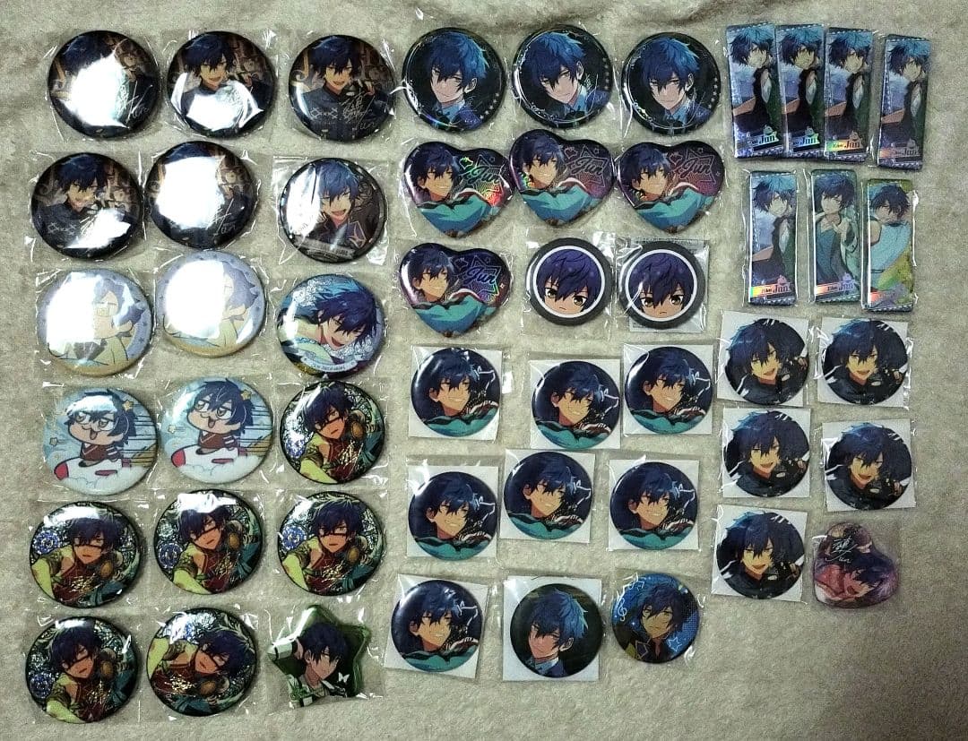 あんスタ 漣 ジュン セット 缶バ アクスタ アクキー 中国 韓国 コスマス