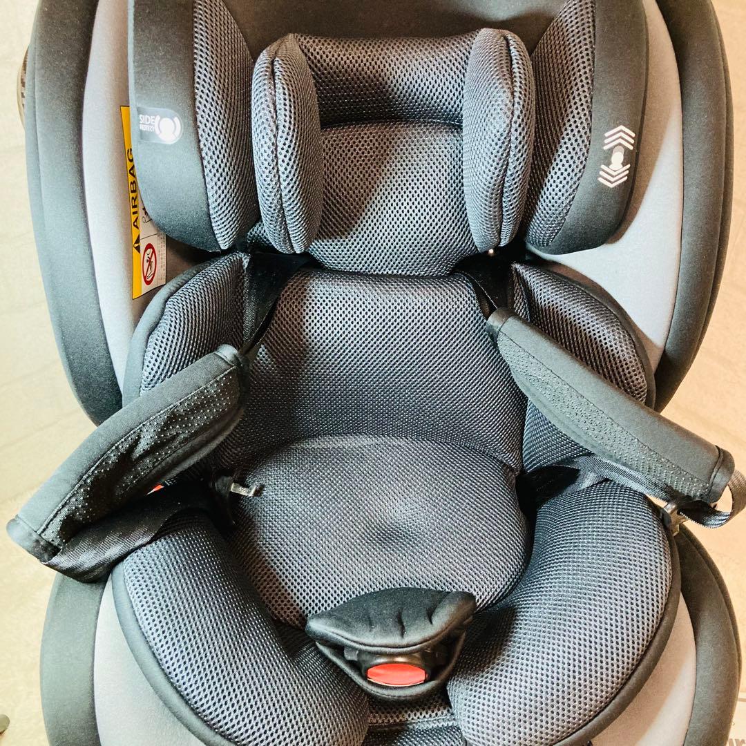 Nebio TurnPit ネビオターンピット ISOFIX 黒 新生児〜11歳