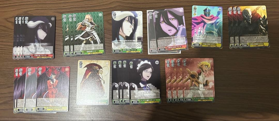 ヴァイスシュバルツオーバーロード8電源デッキ＋デッキパーツ - メルカリ