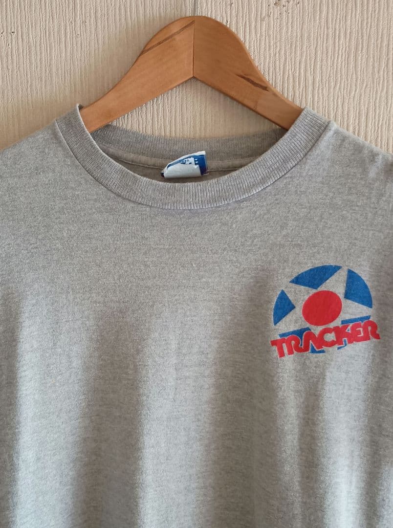 80s 希少 USA製 トラッカー TRACKER Tシャツ ビンテージ
