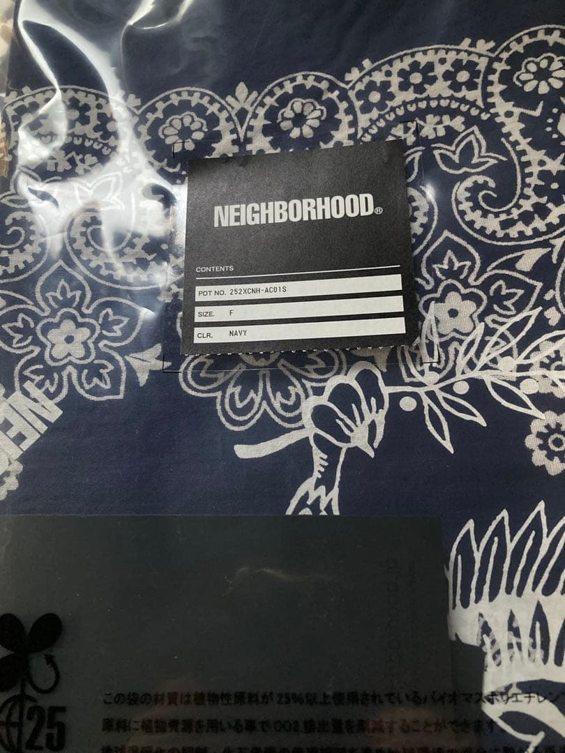 2025NEIGHBORHOOD YOKOHAMA 限定バンダナ