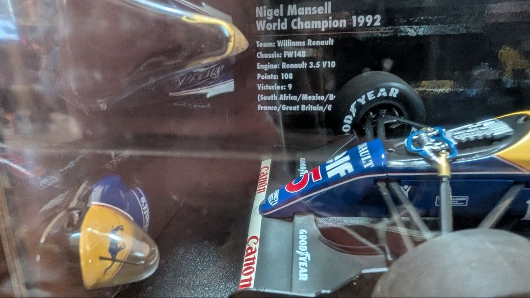 礼*志様 ミニチャンプス 1:18 ウイリアムズ FW14B N.マンセル 19