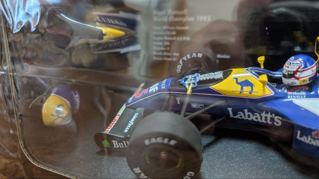 礼*志様 ミニチャンプス 1:18 ウイリアムズ FW14B N.マンセル 19
