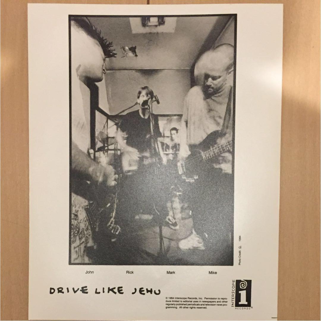 芸術写真 DRIVE LIKE JEHU INTERSCOPE RECORDS 1994 芸術写真 DRIVE LIKE JEHU INTERSCOPE RECORDS 1994 芸術写真 DRIVE