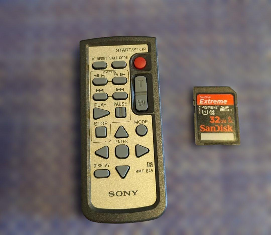 【動作確認済】SONY HXR-NX30J メモリーカード付き