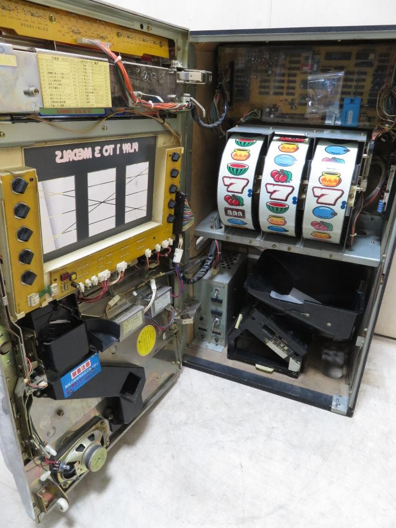 MIZUHO ミズホ パチスロ実機 4号機 初代 タコスロ コイン機 家庭用電源